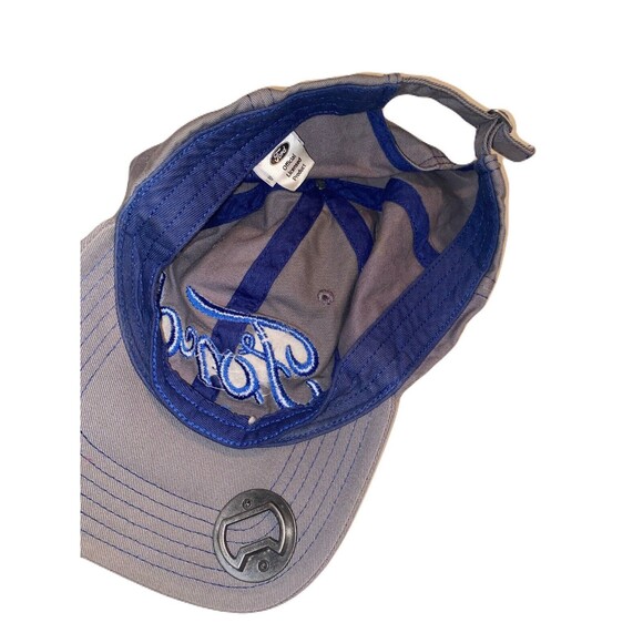 Vintage Ford Genuine Parts Snap Back Ball Cap Hat With Bottle Opener - Picture 4 of 5